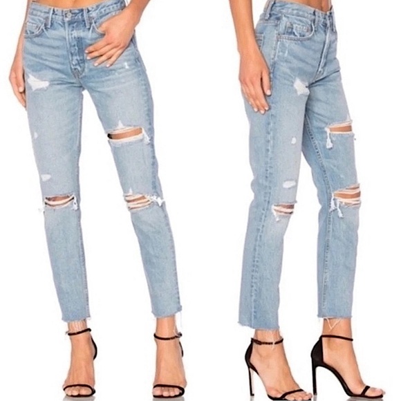 GRLFRND High Rise “Karolina” Jeans